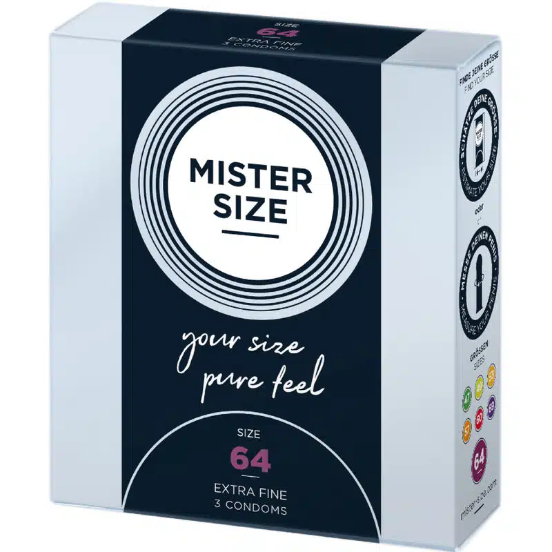 MISTER SIZE - PRÉSERVATIFS TAILLE XXL 64 MM (3 UNITÉS) – Image 2
