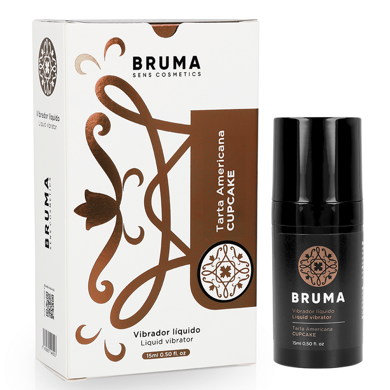 BRUMA – VIBRATEUR LIQUIDE ULTRA GLISSANT CUPCAKE 15 ML