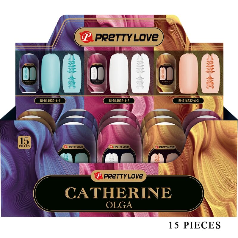 PRETTY LOVE – OLGA PACK 15 DIFFÉRENTS MASCRUBATEURS HOMMES