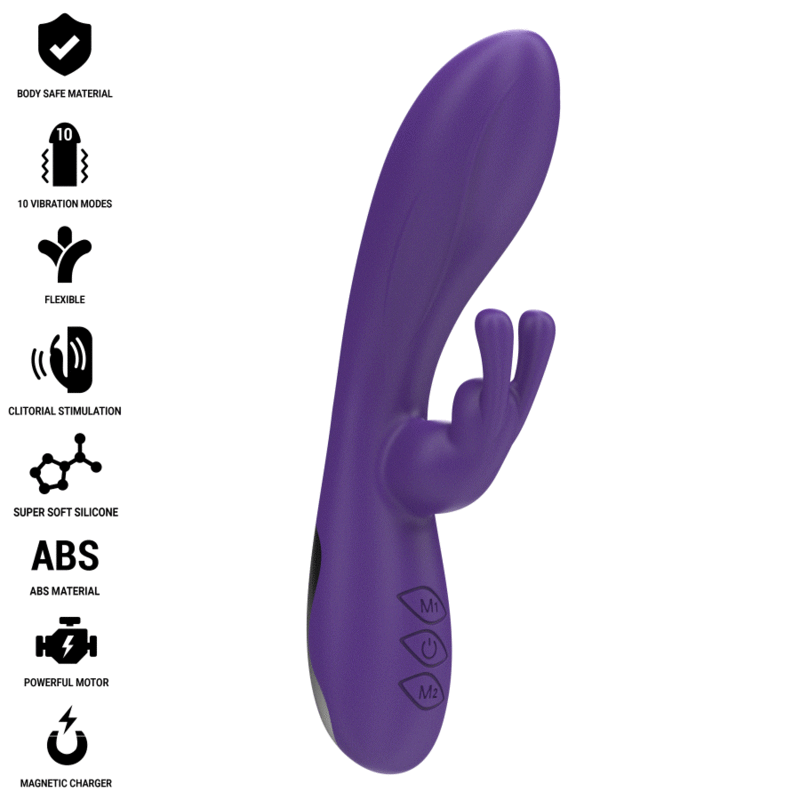 INTENSE – RANDALL VIBRATEUR RABBIT 10 VIBRATIONS VIOLET