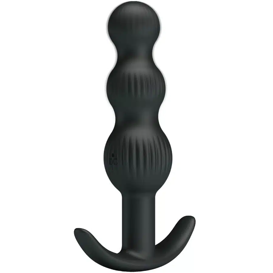 PRETTY LOVE - VIBRATEUR ANAL SIDNEY 10 VIBRATIONS NOIR – Image 2