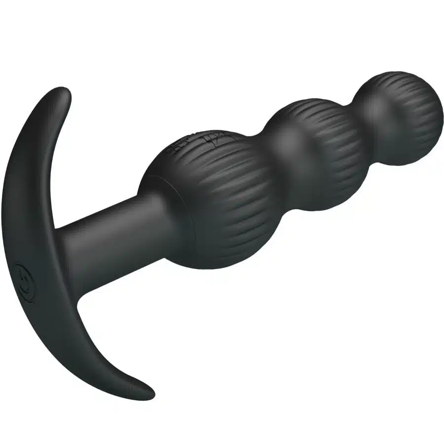 PRETTY LOVE - VIBRATEUR ANAL SIDNEY 10 VIBRATIONS NOIR – Image 4