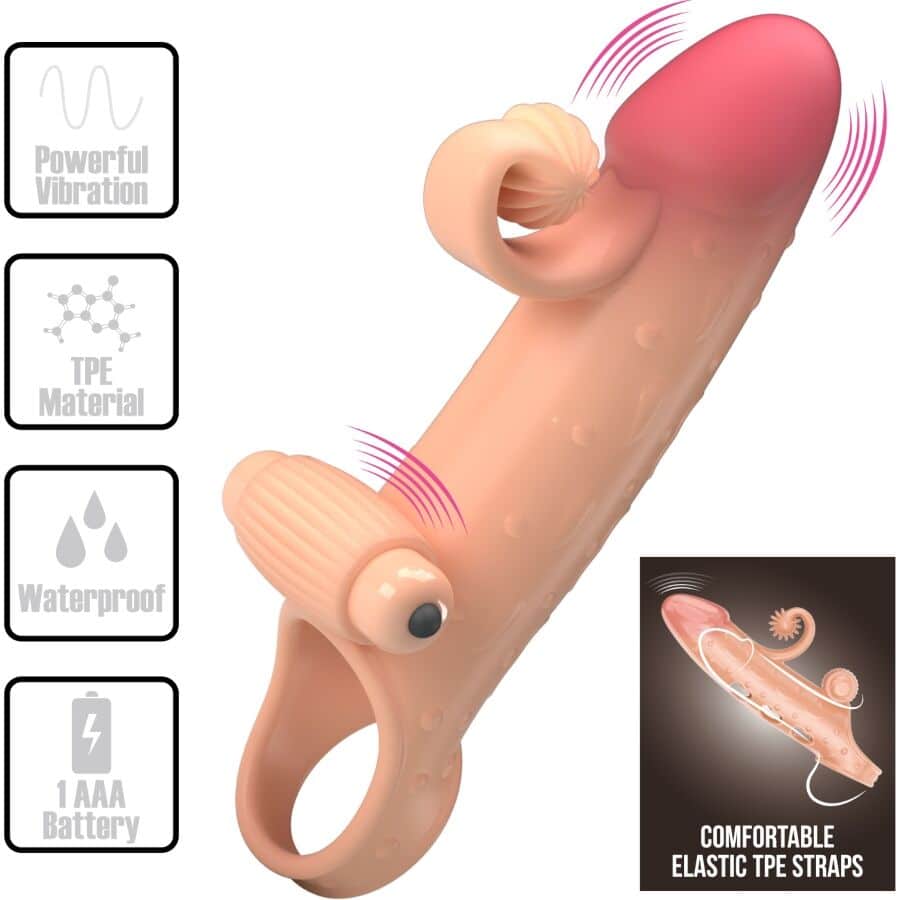 ROMANCE – MANCHON PÉNIS VIBRANT NATUREL