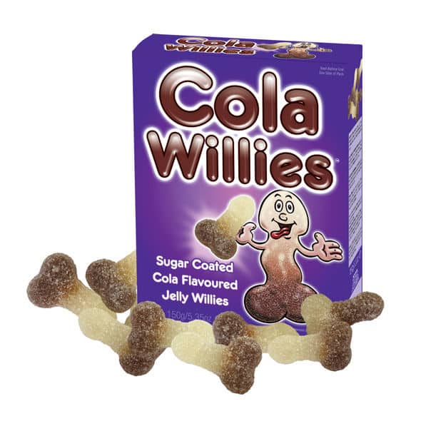 SPENCER  FLEETWOOD – BONBON CROQUER EN FORME DE PÉNIS, SAVEUR COLA