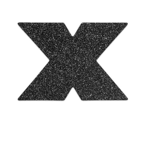 BIJOUX – INDISCRETS FLASH CROSS NIPPLE CAPS NOIR
