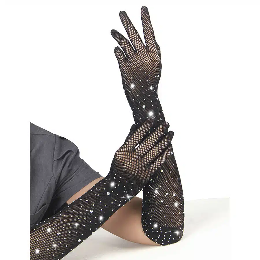 SUBBLIME - 957469GANTS SHINE TRANSPARENTS NOIRS S/M – Image 3