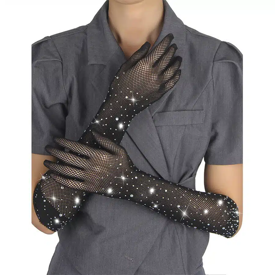 SUBBLIME - 957469GANTS SHINE TRANSPARENTS NOIRS S/M – Image 2