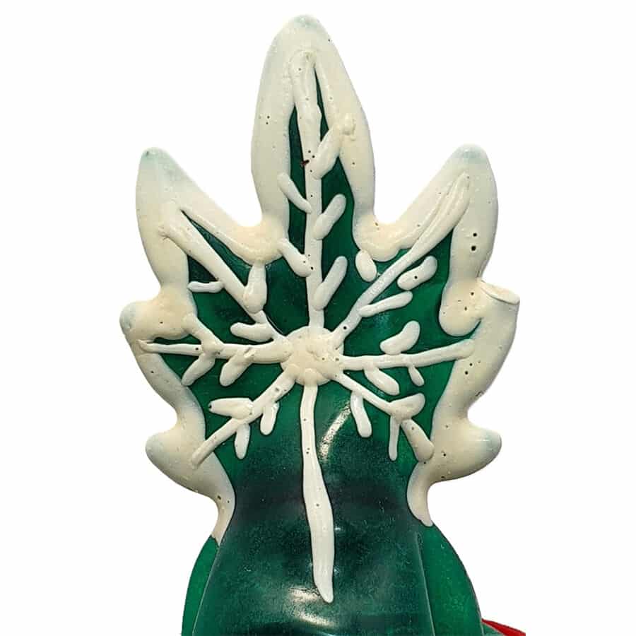 CONDOMERIE – PRÉSERVATIFS FANTAISIE PEINTS À LA MAIN CANNABIS MODÈLE 2