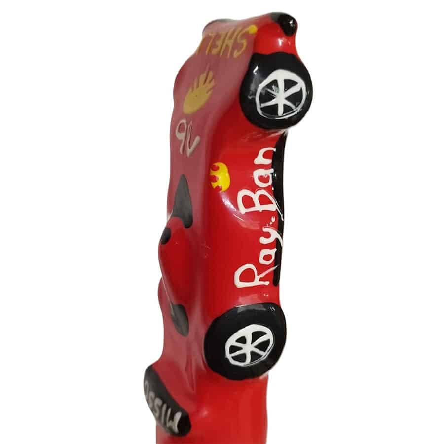 CONDOMERIE – PRÉSERVATIFS FANTAISIE PEINTS À LA MAIN F1 FERRARI XL