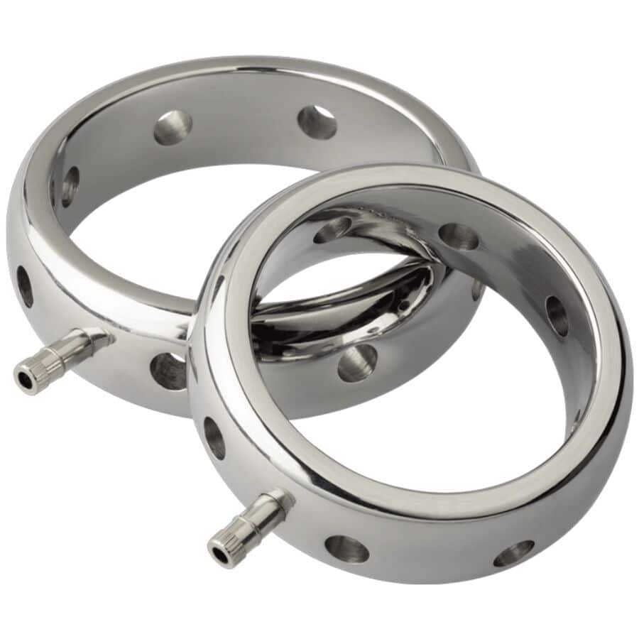 ELECTRASTIM - ANNEAU PÉNIS ÉLECTROMAGNÉTIQUE PRESTIGE EN MÉTAL 42 MM