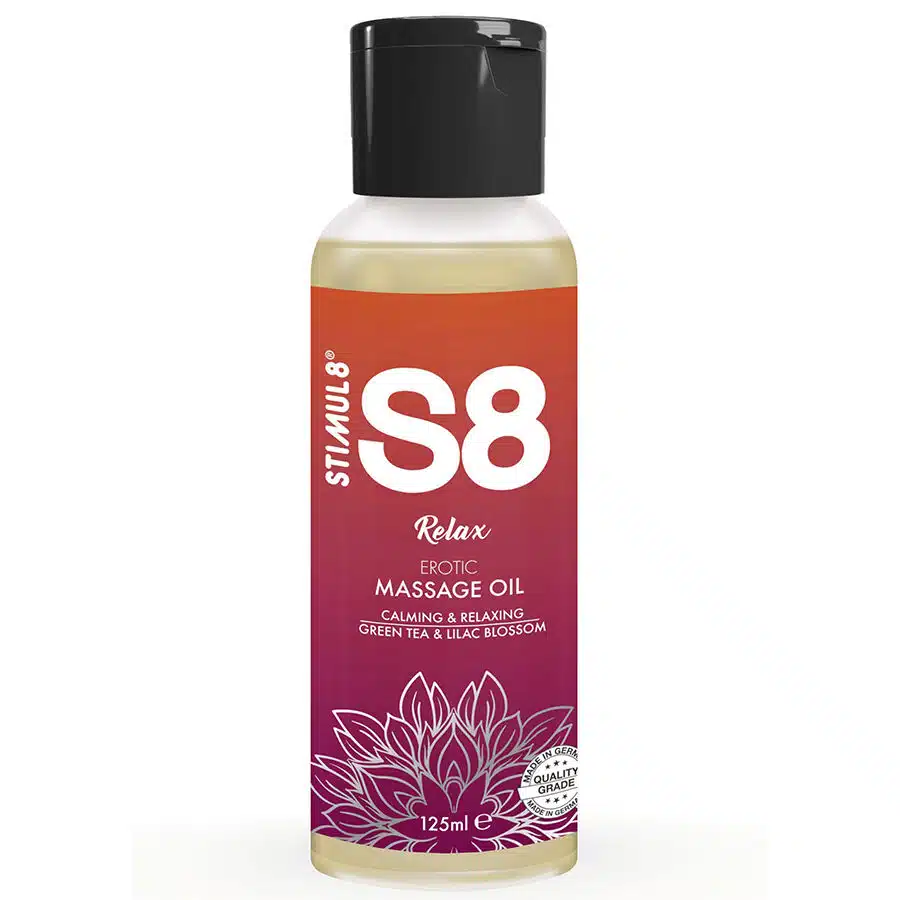 STIMUL8 - S8 RELAX HUILE DE MASSAGE AU THÉ VERT 125 ML