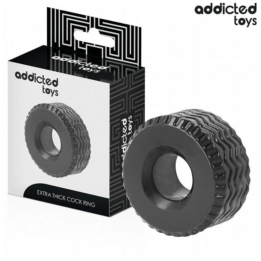 ADDICTED TOYS - ANNEAU PÉNITENSIF EXTRA ÉPAIS