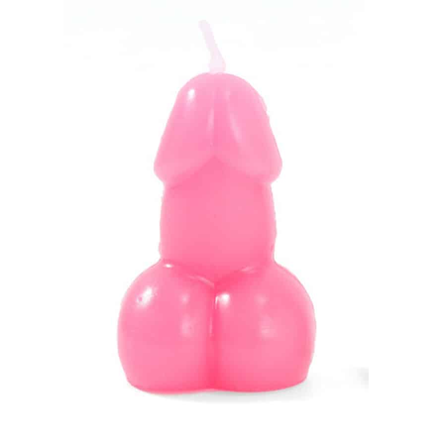 DIABLO PICANTE – BOUGIE EN FORME DE PÉNIS DE COULEUR FUCHSIA