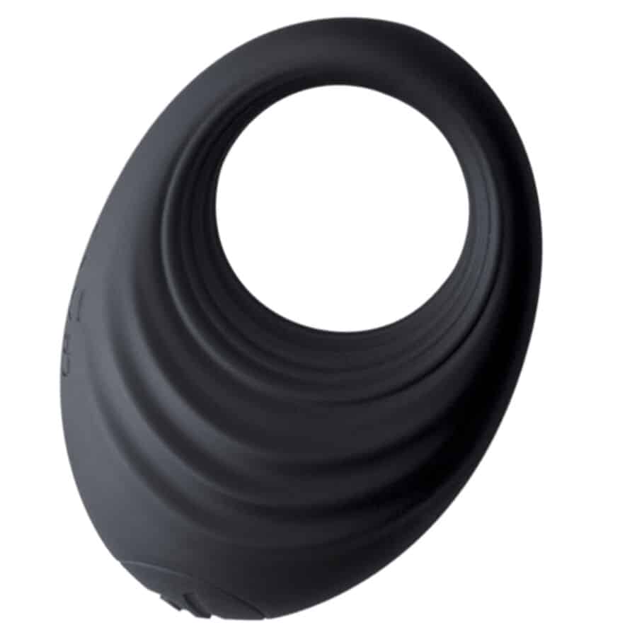 ROCKS-OFF - ANNEAU PÉNIS VIBRANT SPIRE BLACK