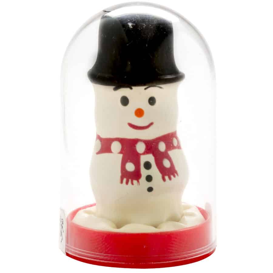 CONDOMERIE – PRÉSERVATIFS FANTAISIE PEINTS À LA MAIN BONHOMME DE NEIGE