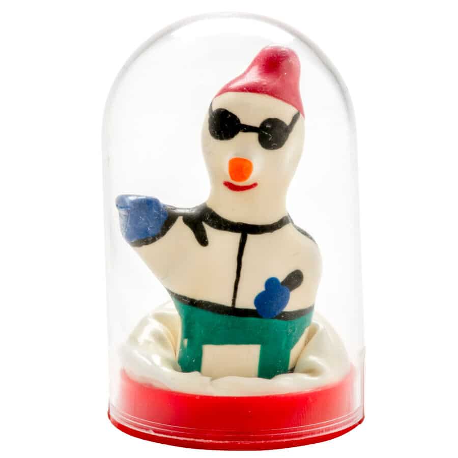 CONDOMERIE – PRÉSERVATIFS FANTAISIE PEINTS À LA MAIN SNOWBOARDER
