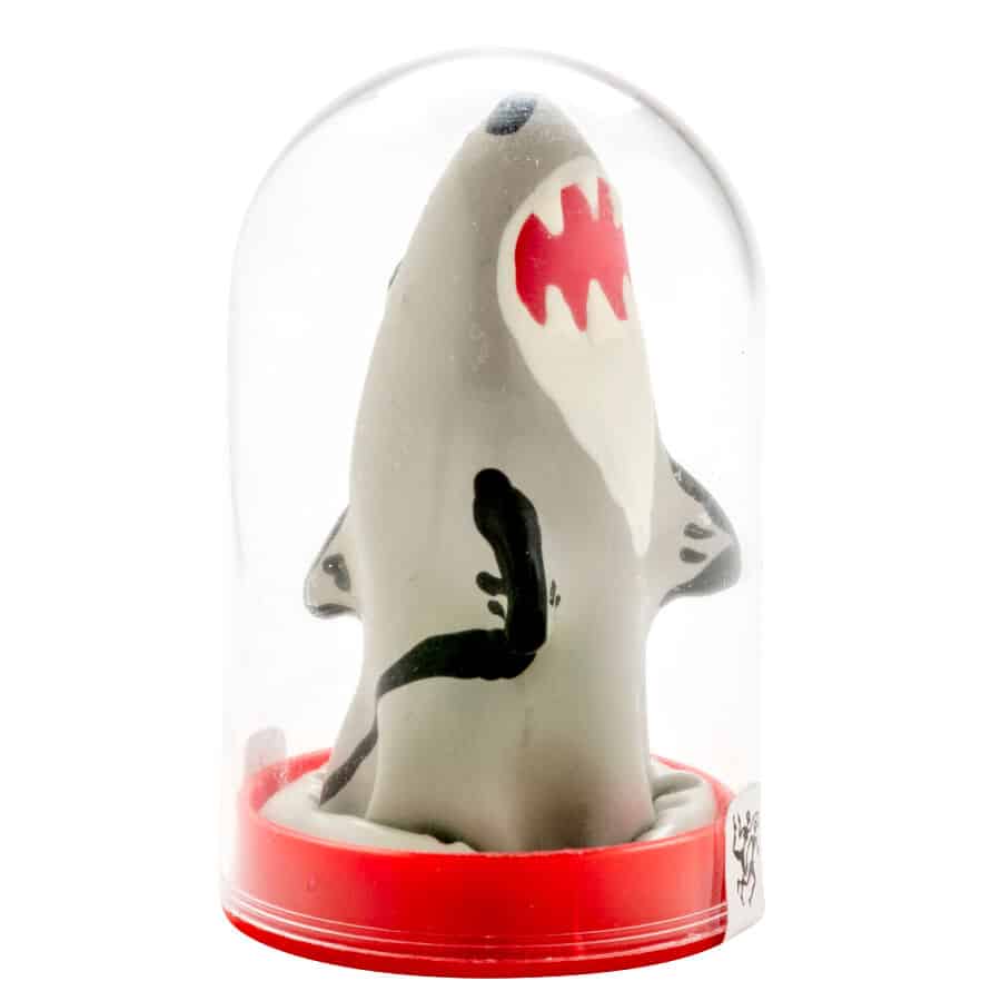 CONDOMERIE – PRÉSERVATIFS FANTAISIE PEINTS À LA MAIN MODÈLE REQUIN 1