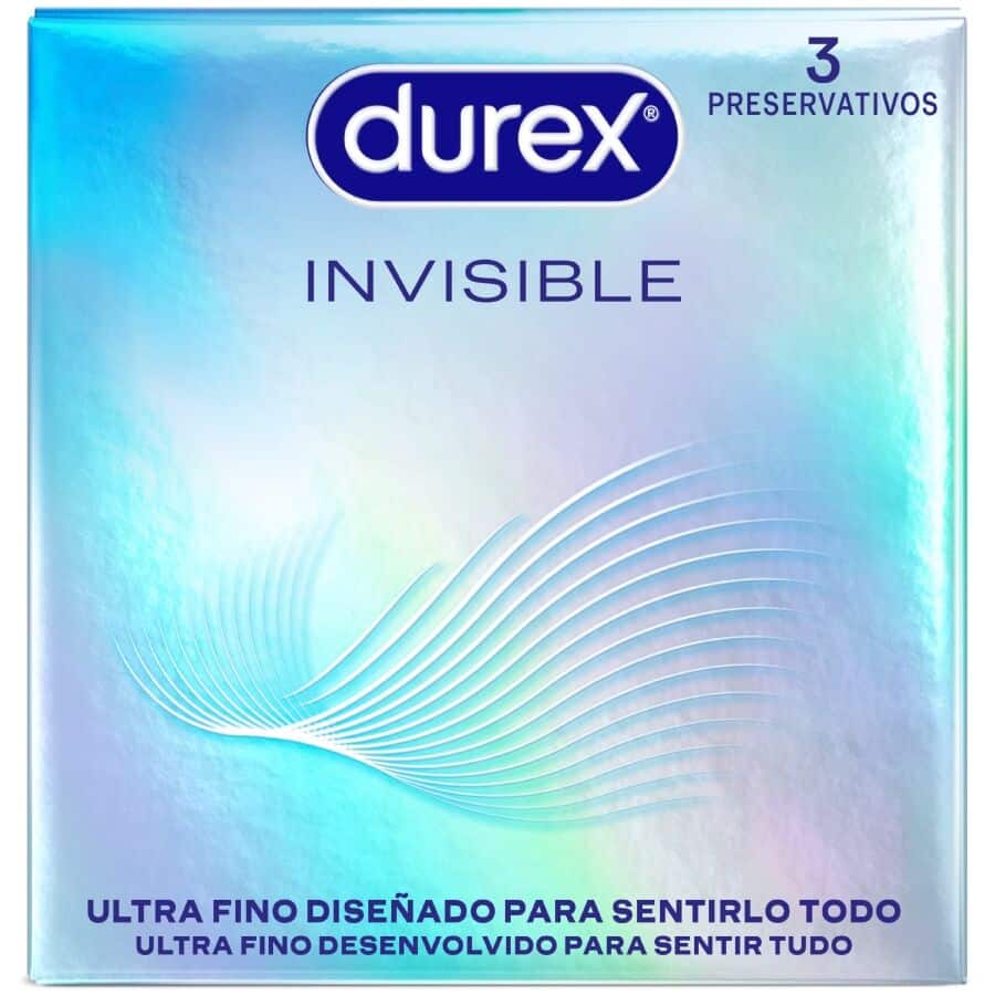 DUREX – INVISIBLE ULTRA MINCE 3 UNITÉS