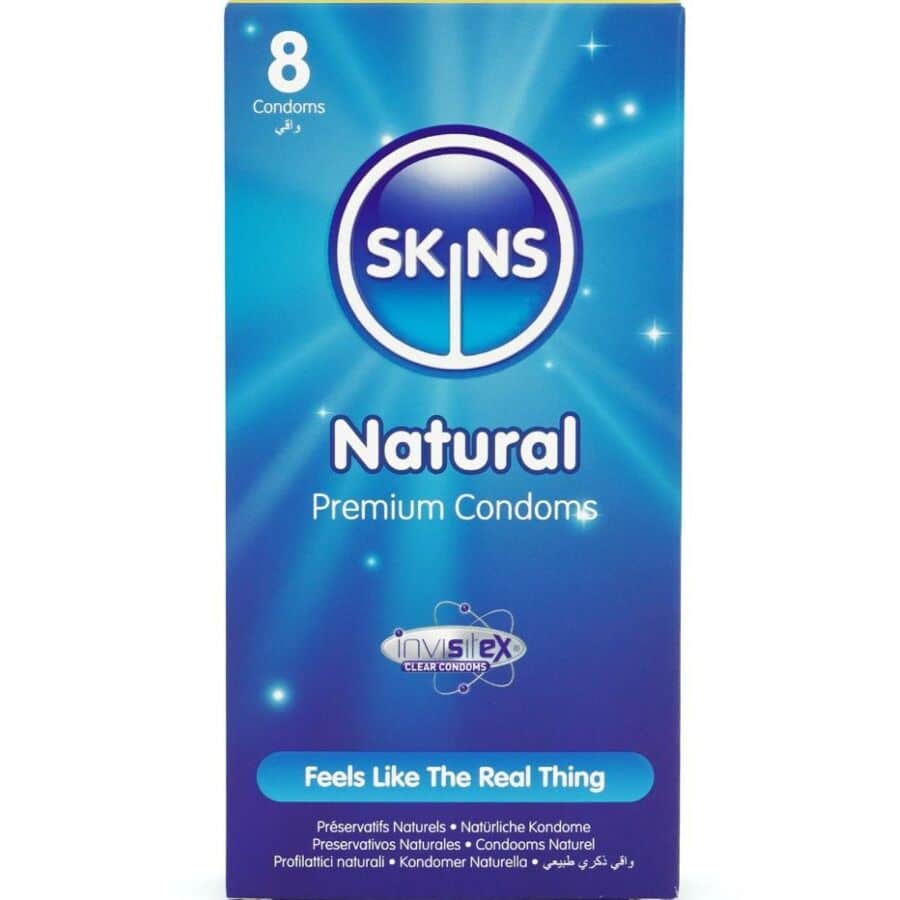 SKINS – PRÉSERVATIFS NATURELS PREMIUM PACK 8