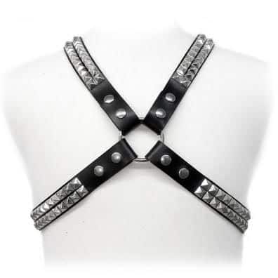 LEATHER BODY – HARNAIS EN PYRAMIDE DE CORPS