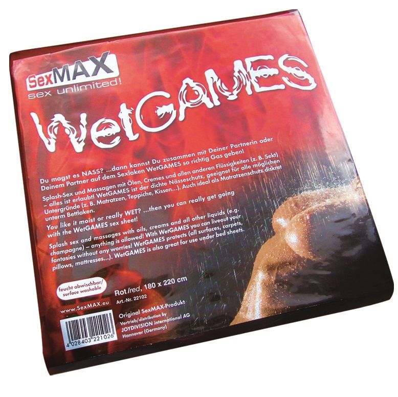 JOYDIVISION SEXMAX – WETGAMES SEX-LAKEN BLANC