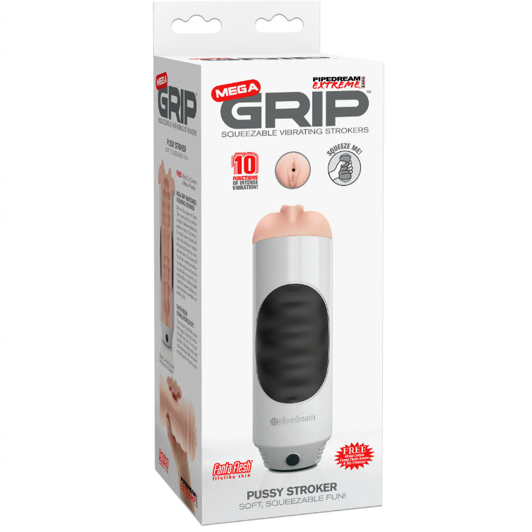 EXTREME TOYZ – VIBRATEUR MASTURBATEUR VAGIN PIPEDREAM MEGA GRIP