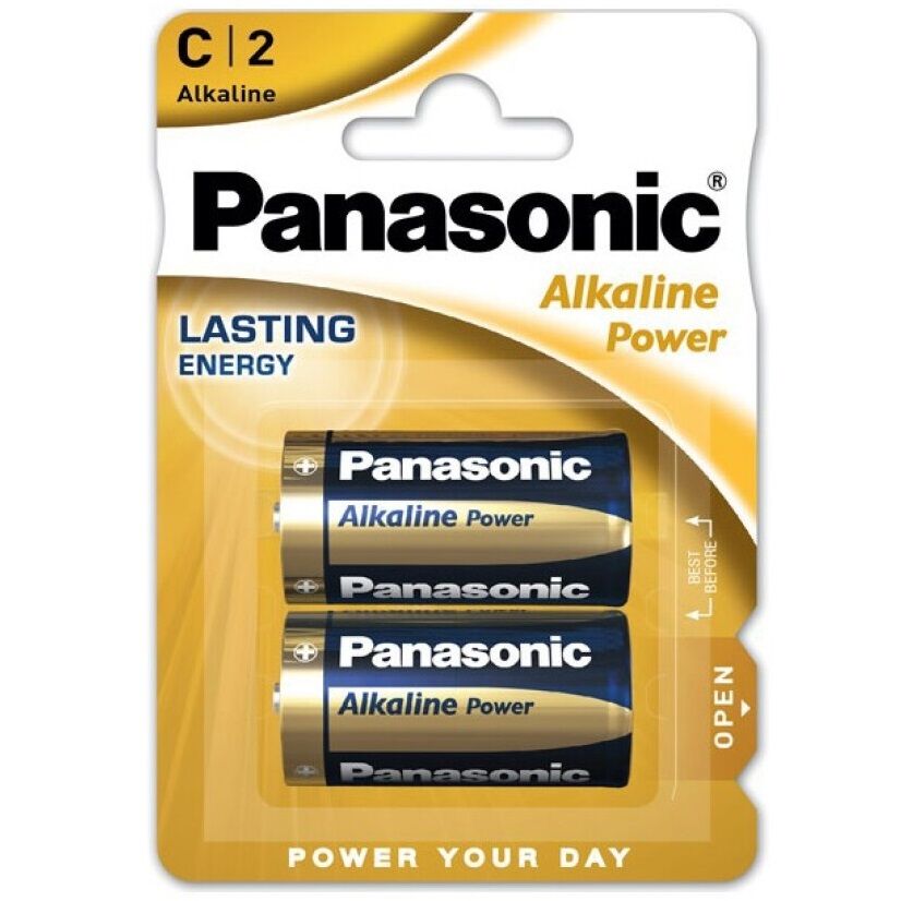 PANASONIC – BATTERIE BRONZE C LR14 2 UNITÉS