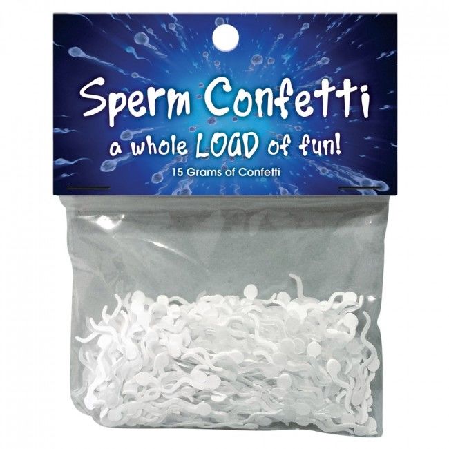 KHEPER GAMES – CONFETTIS EN FORME DE SPERME