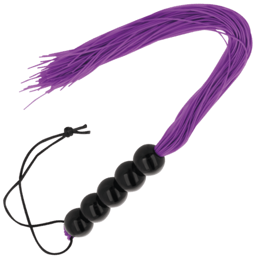 DARKNESS – FOUET DE BONDAGE LILAS