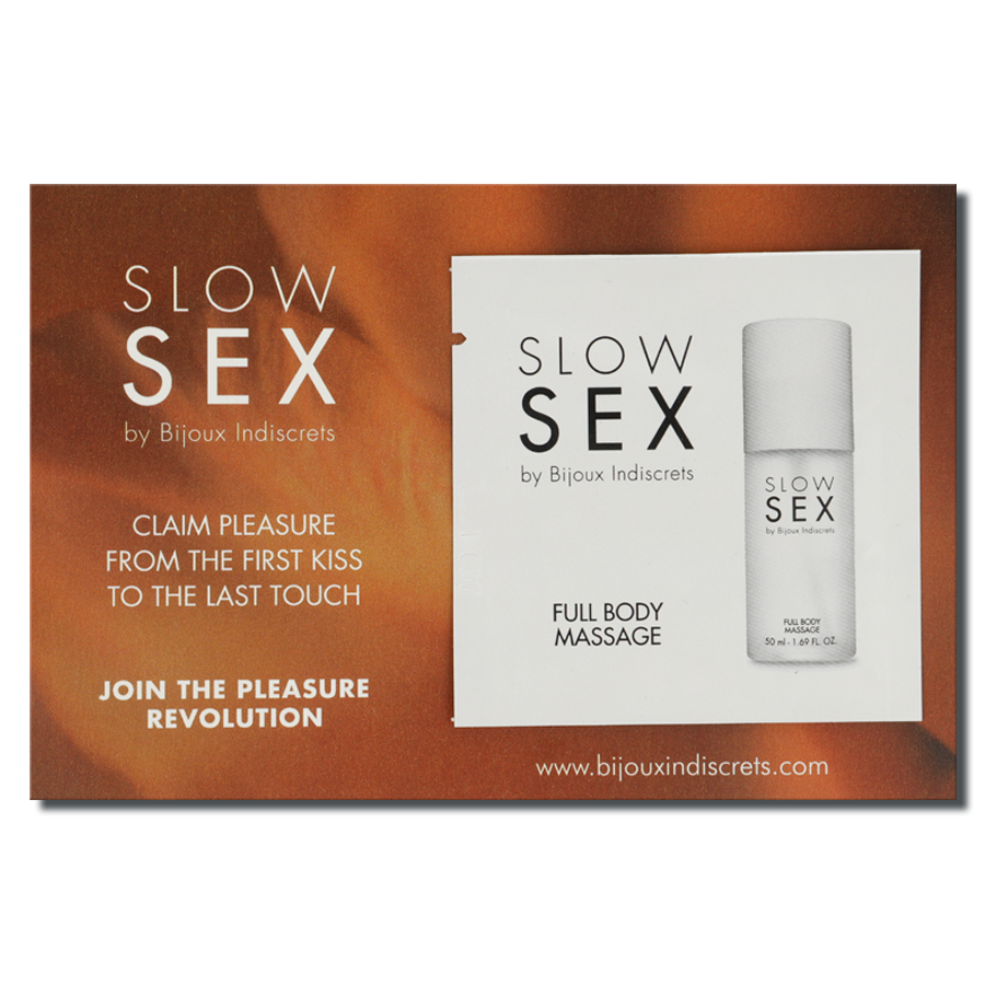 BIJOUX – SLOW SEX MASSAGE COMPLET DU CORPS GEL DE MASSAGE 2 ML