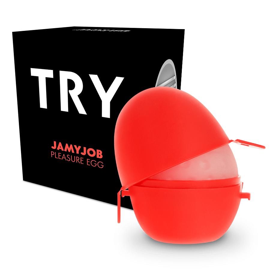 JAMYJOB – MASTURBATEUR EGG NOIR VERSION DISCRETT