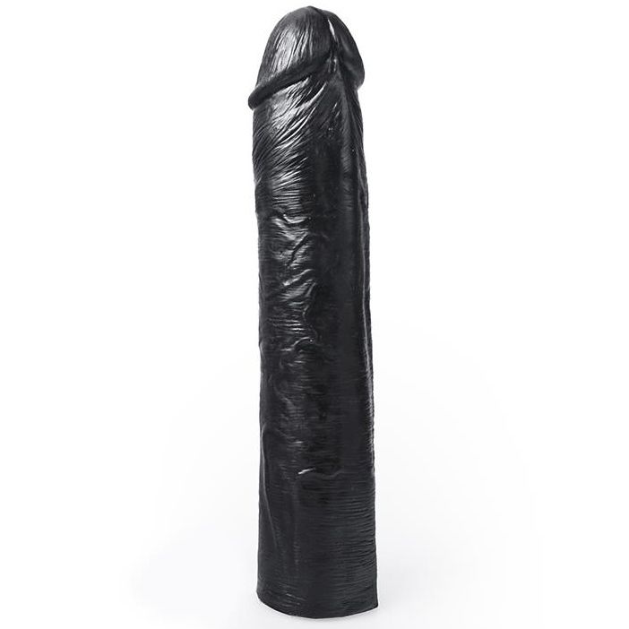 HUNG SYSTEM – GODE RÉALISTE COULEUR NOIR BENNY 25,5 CM
