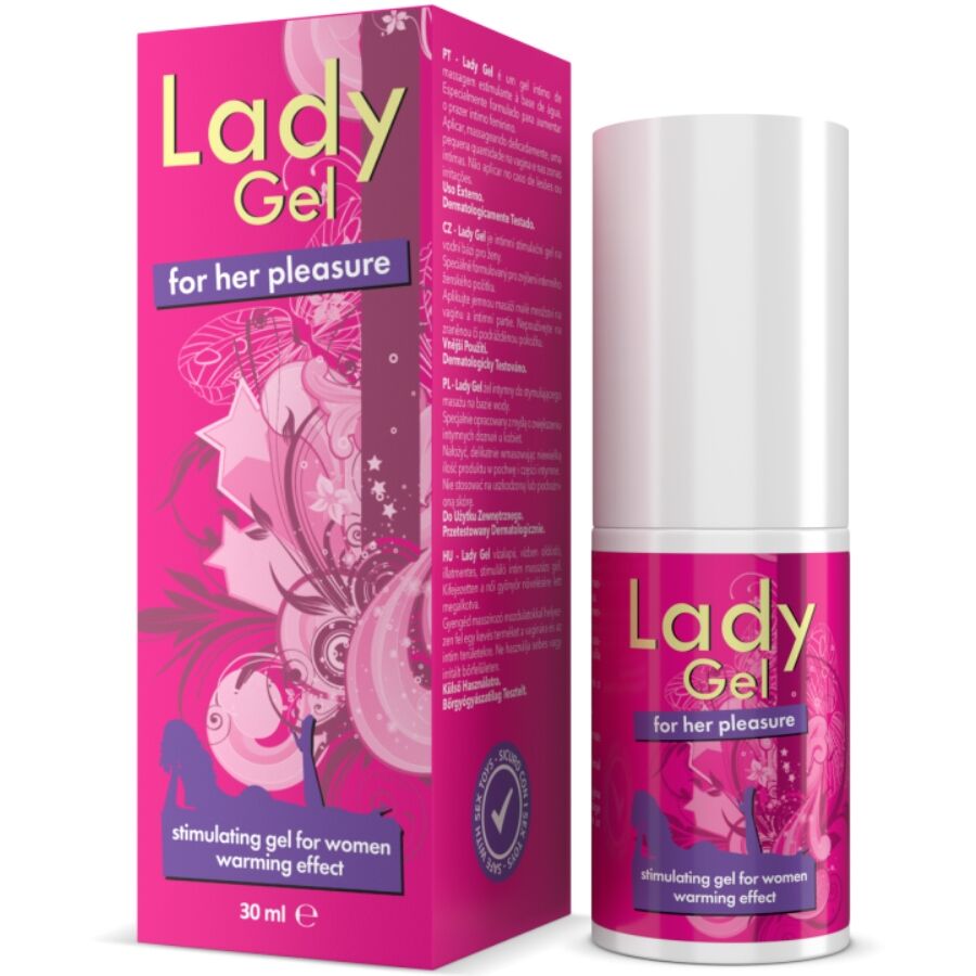 INTIMATELINE – LADY GEL POUR LE PLAISIR GER GEL STIMULANT A EFFET CHALEUR ELLA 30 ML