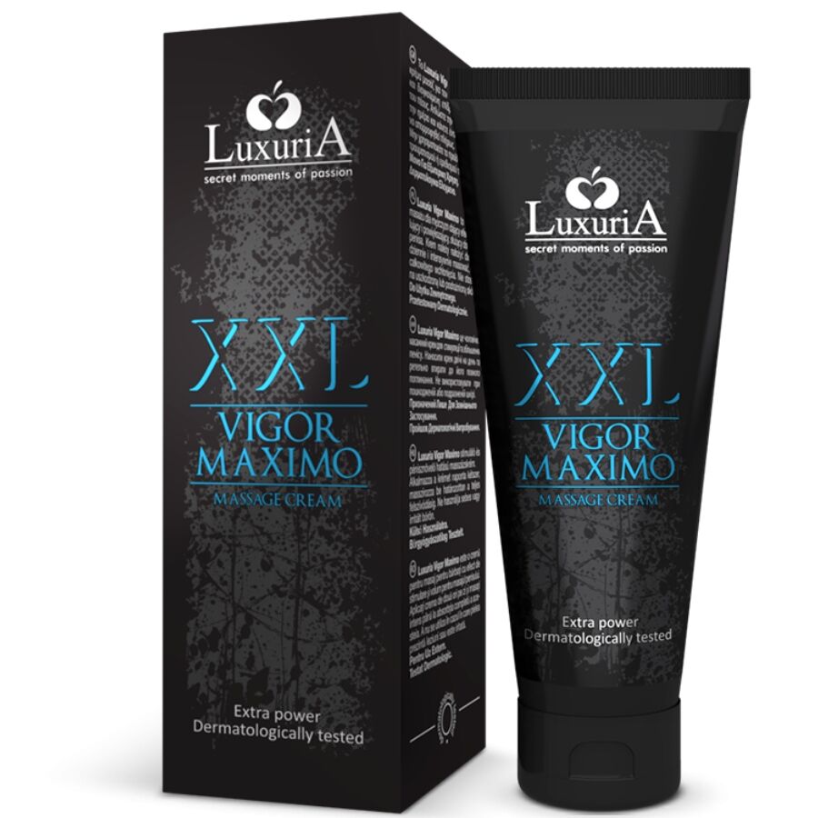 INTIMATELINE LUXURIA – CRÈME DE MASSAGE XXL VIGOR MAXIMO 75 ML