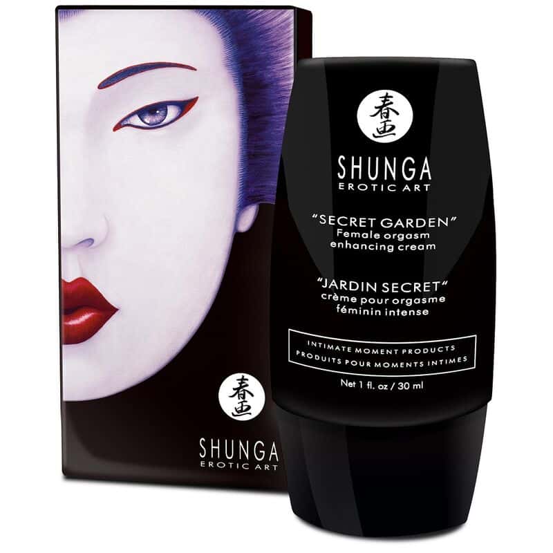 SHUNGA – CRÈME D »ORGASME FÉMININ INTENSE JARDIN SECRET
