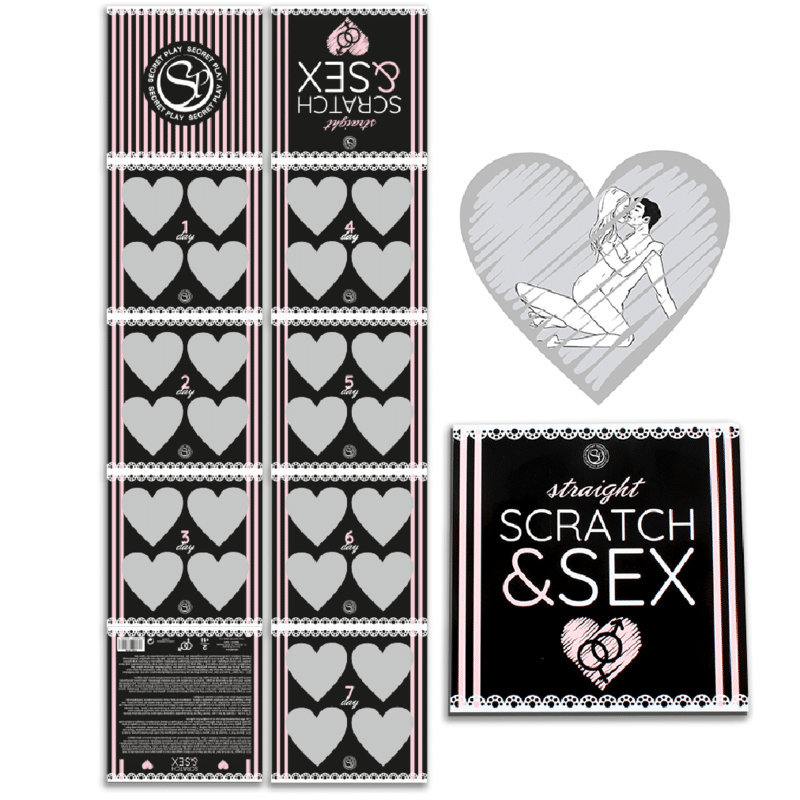 SECRETPLAY – JEU DE SCRATCH ET DE SEXE POUR COUPLES HAUTES (ES/EN/FR/PT/DE)