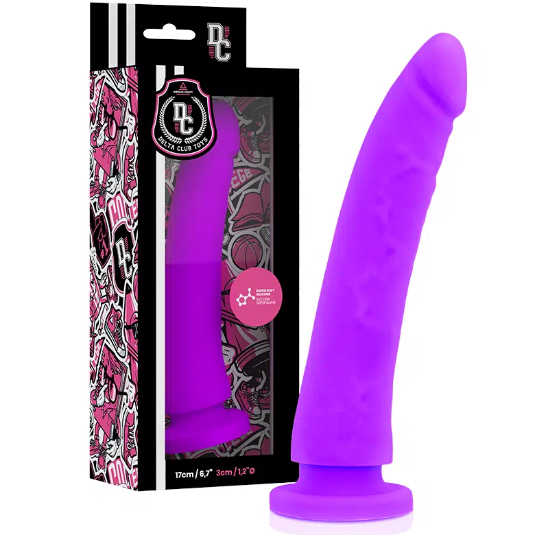 DELTA CLUB - TOYS GODE MÉDICAL LILAS SILICONE 17 CM -O- 3 CM – Image 2