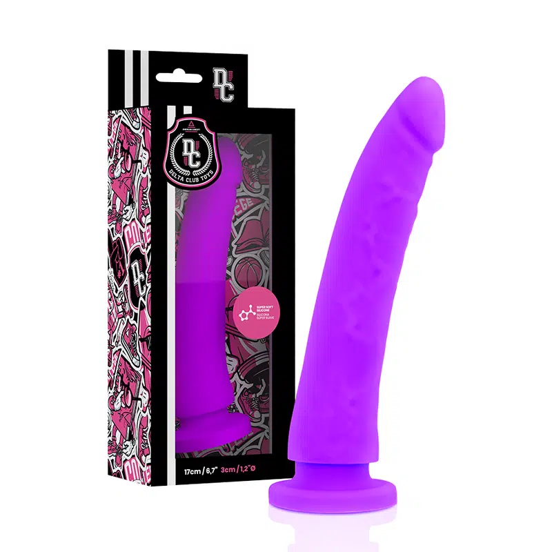 DELTA CLUB - TOYS HARNAIS + DONG SILICONE VIOLET 17 CM -O- 3 CM – Image 3