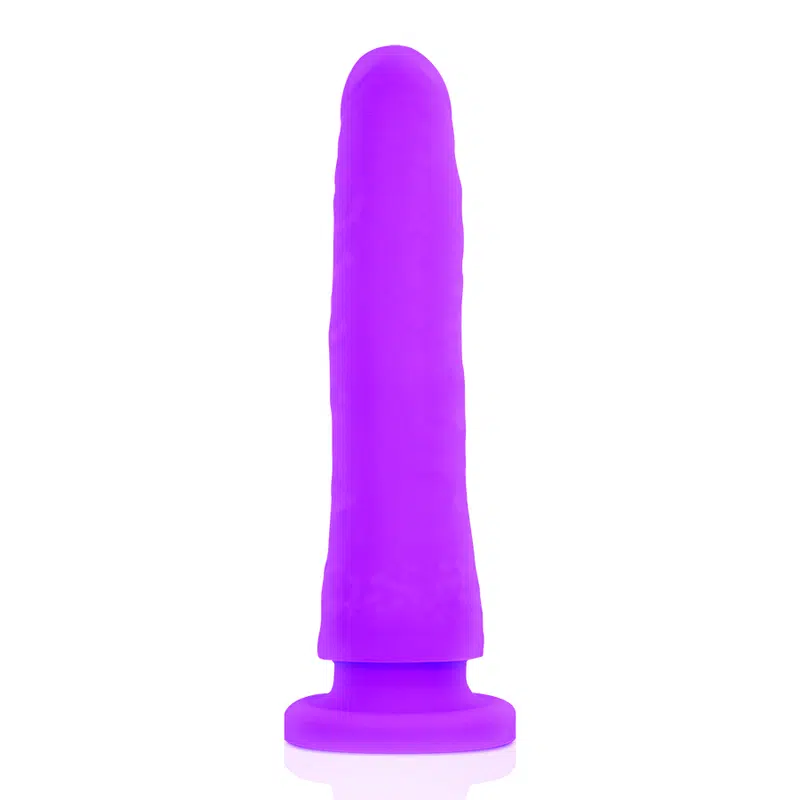 DELTA CLUB - TOYS ARNES + DONG SILICONE VIOLET 20 CM -O- 4 CM – Image 4