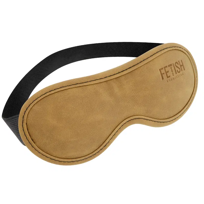 FETISH SUBMISSIVE ORIGEN - MASQUE EN CUIR VÉGAN AVEC DOUBLURE EN NÉOPRÈNE – Image 2