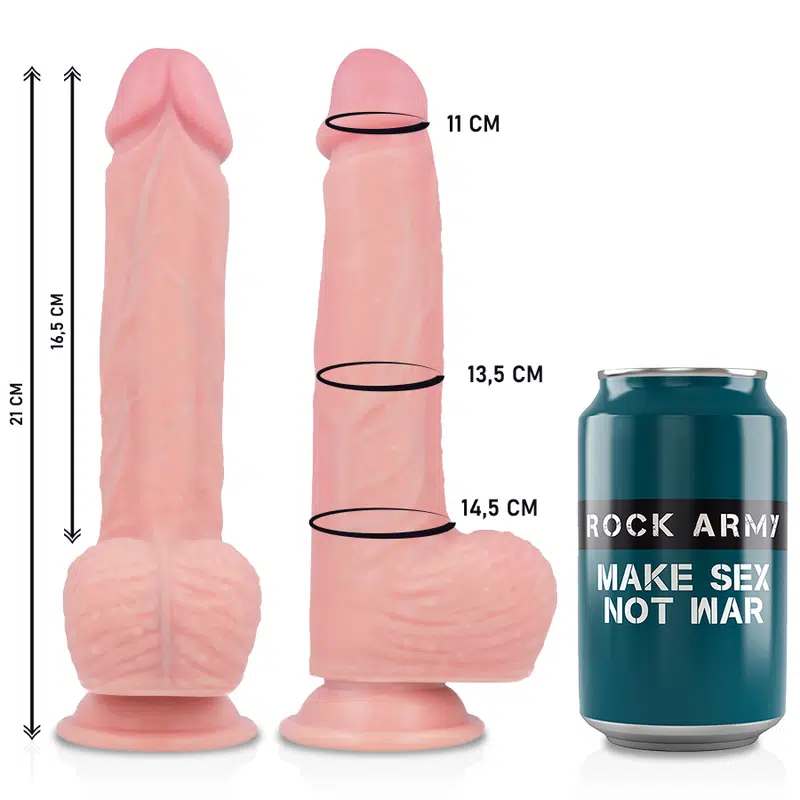 ROCKARMY - HARNAIS + SILICONE LIQUIDE PREMIUM SPITFIRE REALISTIC 21 CM -O- 4.62 CM – Image 3